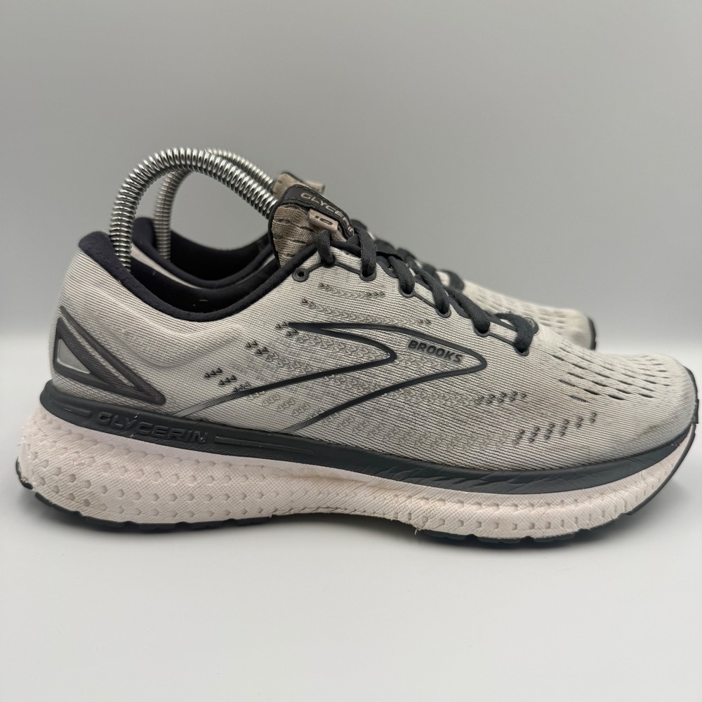 Brooks Glycerin 19 Running Shoes Gray Women's Size 8.5 Sneakers 1203431B085